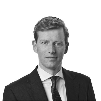 Headshot of Marc Elshof, greyscale